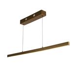 Layla LED Gold Metal And Opal Gesture Controlled Bar Pendant 30228GO