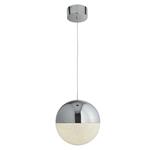 Marbles LED Polished Chrome Globe Pendant Ceiling Light 5841CC