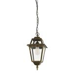 New Orleans IP44 Rated Black And Gold Outdoor Pendant 1526