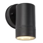 Coastal Outdoor LED Black Cylinder Exterior Wall light 7591-1BK