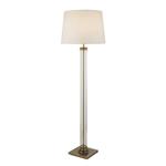 Pedestal Antique Brass Floor Lamp 5142AB