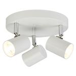 Rollo LED White/Chrome Round Spotlight Ceiling Fitting 3173WH