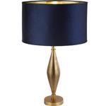 Rye Antique Brass And Navy Table Lamp 84631AZ
