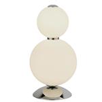 Snowball Chrome & White LED Table Lamp 51021-2CC