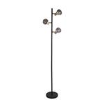 Westminster Black And Smoked 3 Light Floor Lamp 23803-3SM