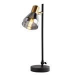 Westminster Black And Smoked Glass Table Lamp 23802-1SM