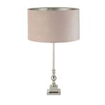Whitby Chrome and Pink Table Lamp 81214PI