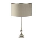 Whitby Chrome and Taupe Table Lamp 81214TA