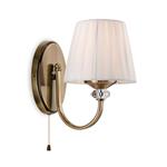Langham Single Switched Crystal Wall light 4861AB
