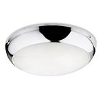 Ann IP65 Integral LED Chrome Flush Ceiling Light 4912CH