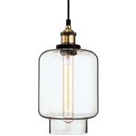 Empire Cylindrical Shaped Ceiling Pendant 3474AB