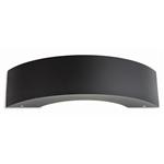 Darline Graphite Curved LED Outdoor Wall Light 0373-20GP