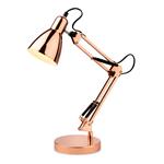 Edith Copper Adjustable Table Lamp 9042CP
