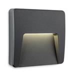 Genevieve IP65 LED Graphite Resin Outdoor Wall light 0281-20