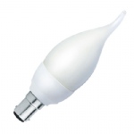 SBC LE Bent Tip Candle Lamp CELF-7W SBC