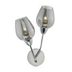 Eloise Switched Double Wall Light Chrome Finish ELO0910