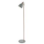 Frederick Grey and Copper Adjustable Floor Lamp FRE4939