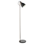Frederick Copper and Black Adjustable Floor Lamp FRE4922
