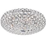 Frost 5 Light Chrome and Crystal Ceiling Fitting FRO5450