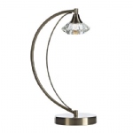 Luther Table Lamp Satin Chrome LUT4146