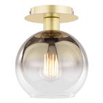 Lycia Gold & Gold Ombre Glass Semi-Flush Ceiling Fitting LYC0135