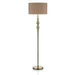 Madrid Antique Brass Floor Lamp MAD4975