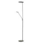 Oundle Satin Nickel Mother And Child LED Floor Lamp OUN4946