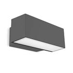 Afrodita LED Urban Grey IP65 Rated Double Wall Light 05-9878-Z5-CL