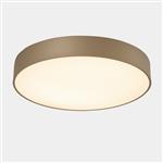 Caprice Large 520mm Gold And White Dimmable LED Ceiling Light 15-6433-DL-M1