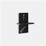 Elamp Black And Gold Finished 2 Light LED Wall Fitting 05-7606-05-DO