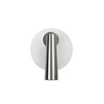 Gamma Two-Toned White & Satin Nickel LED Wall Light 05-6421-14-81