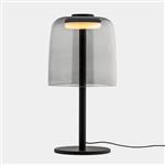 Levels 1 Small LED 220mm Fume Smoked Glass Table Lamp 10-A002-05-12