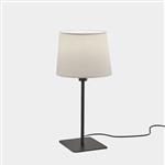 Metrica Square Black Table Lamp & Shade 10-8350-05-82+Pan-157-14