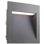 Micenas LED Recessed Urban Grey Wall Light 05-9885-Z5-CL