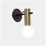 Nude Black And Gold Recessed Or Surface Mounted Wall Light 05-8515-05-DN