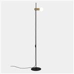 Nude Black And Matte Gold Single Adjustable Floor Lamp 25-8520-05-DN