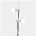 Nude Black And Stone Grey Dual Adjustable Floor Lamp 25-8521-05-EM