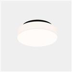Spark Medium LED 240mm Circular White And Black Ceiling Fitting 15-A126-05-F9