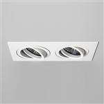 Avon Fire Rated White Twin Recessed Downlight 1240032