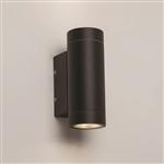 Dartmouth Twin LED Black Outdoor Wall Light 1372006