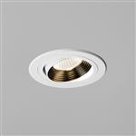 Aprilia LED White Round Adjustable Recessed Downlight 1256020 (5750)