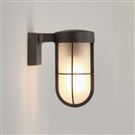 Cabin IP44 Bronze/Frosted Outdoor Wall Light 1368026 (8276)