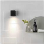 Chios IP44 80 Black Outdoor Wall Light 1310002