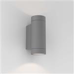 Dartmouth LED Textured Grey Twin Outdoor Wall Light 1372013 (8540)