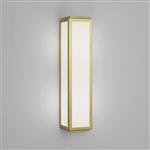 Aldridge IP44 Classic 360 Matt Gold Bathroom Wall Light 1121037