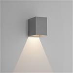 Beccles 100 LED Textured Grey IP65 Outdoor Wall Light 1298022
