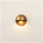 Tivoli Recessed Brass LED Coastal Outdoor Wall light 1338004 (7971)