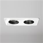 Vetro IP65 Rated Twin  LED Recessed Ceiling Downlight