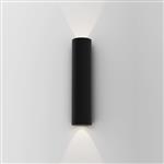 Yuma 300 Textured Black LED Wall Light 1399027