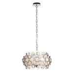 Basimah Bright Nickel/Clear Glass 4 Light Ceiling Pendant 76509